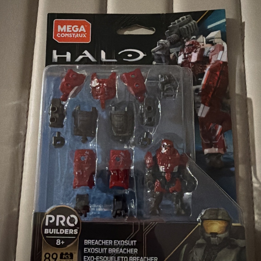 NEW Mega Construx Halo Pro Builders Breacher Exosuit GLB72 89 Pcs